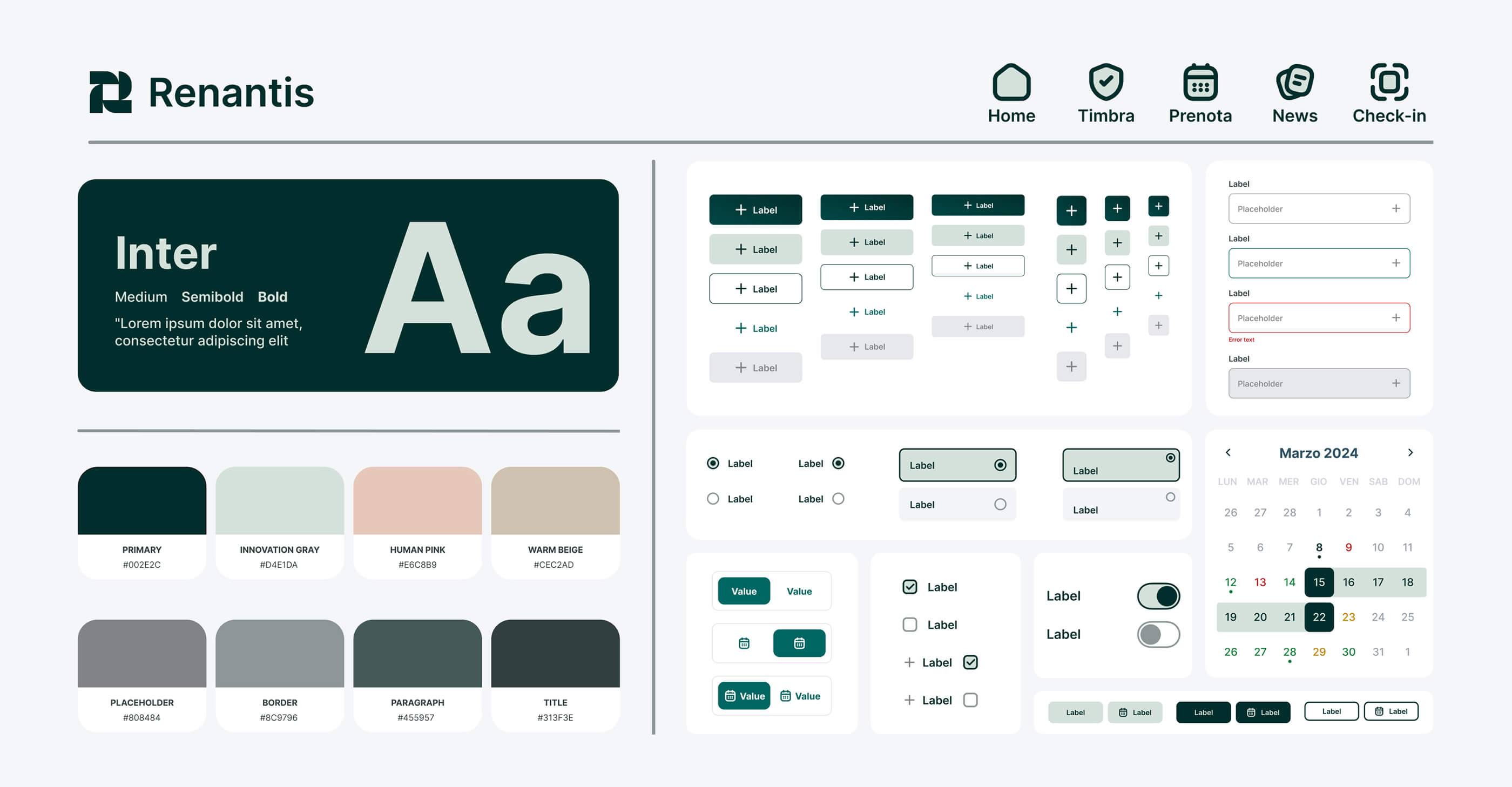 Design system Renantis